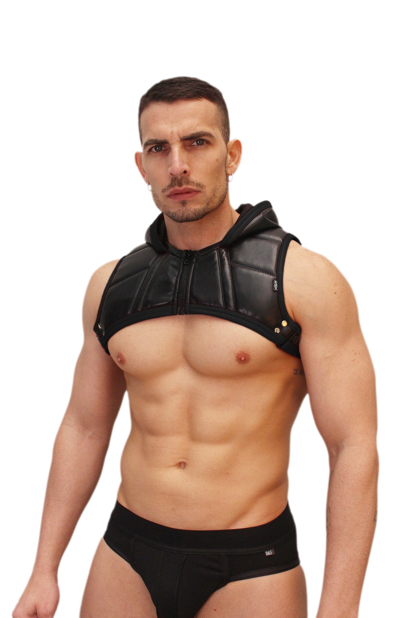 RØK Biker SWAT Hooded Crop Top Harness
