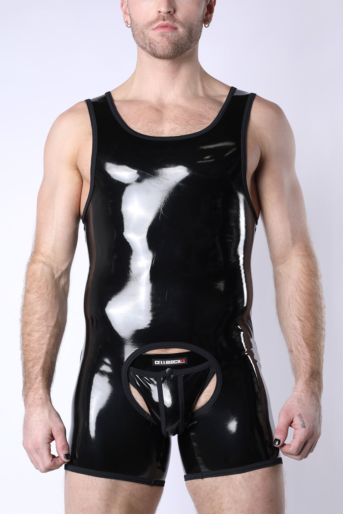 Cellblock 13 Black Chrome Chap Singlet (Exludes Jock)