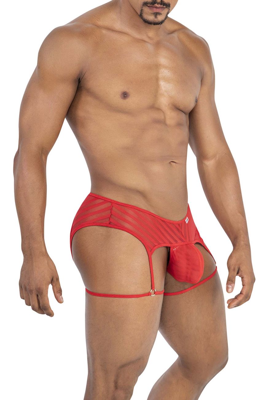 CandyMan 99792 Mesh Garter Thong