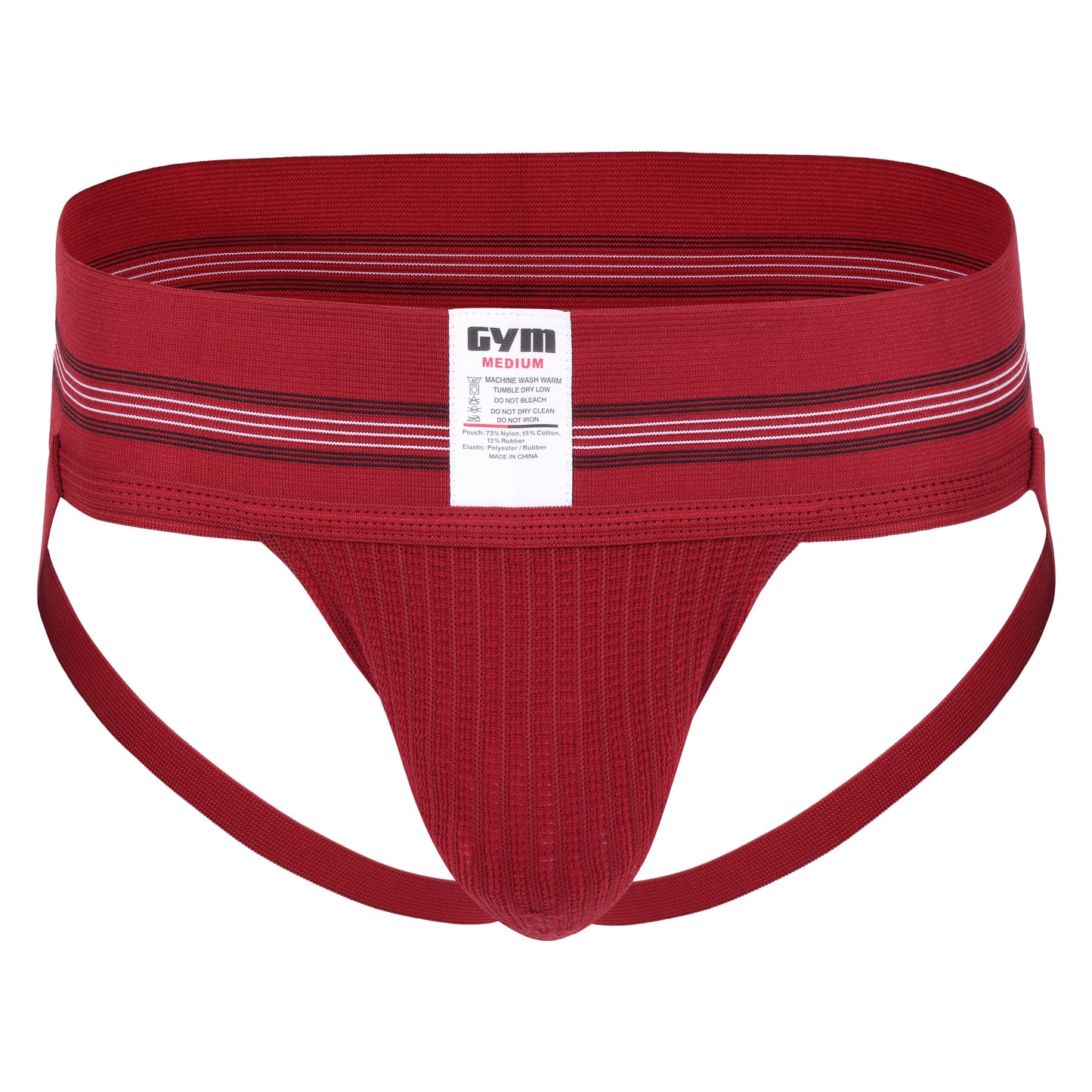 GYM Old School 2.0 Jockstrap with 3" Waistband (1-Pack)