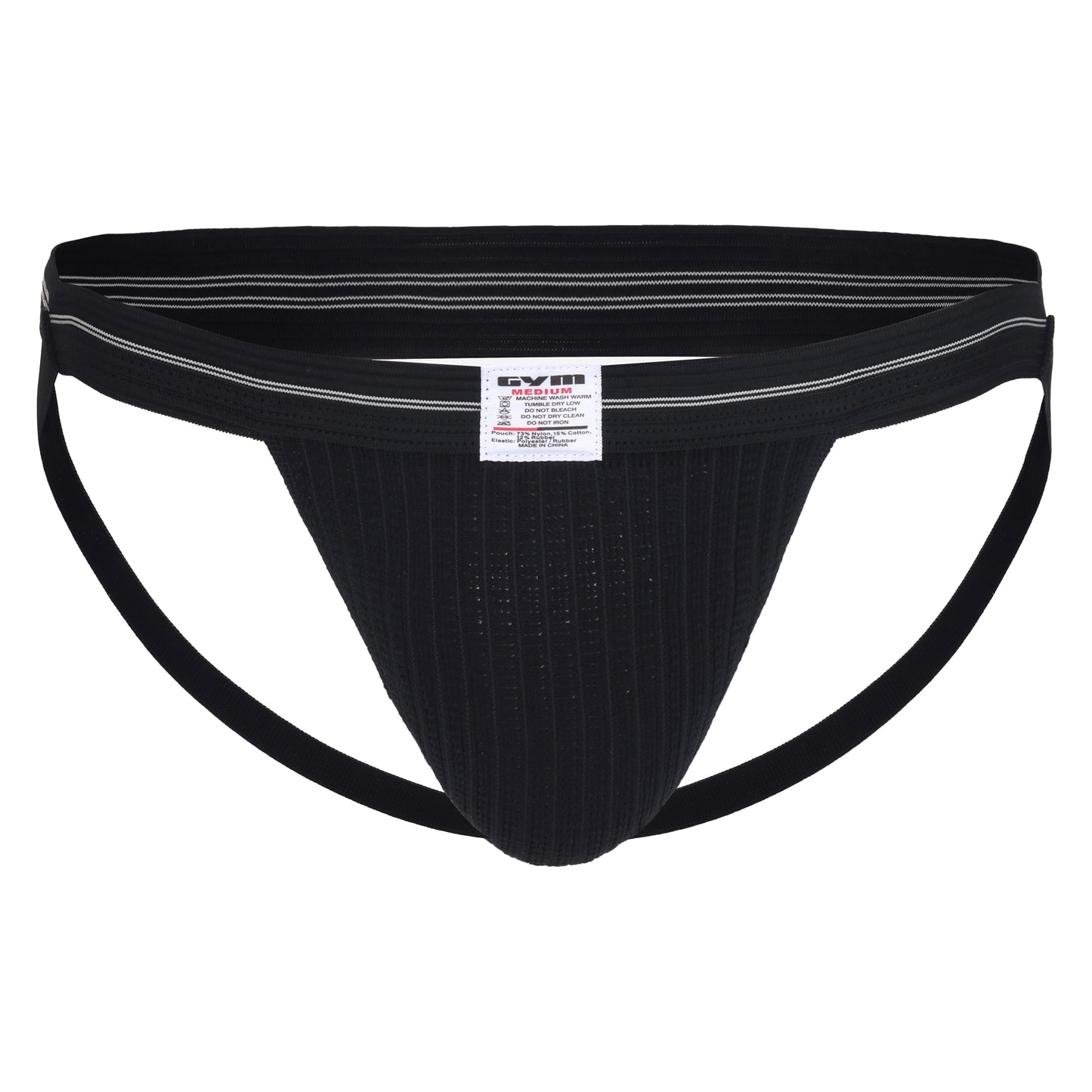 Gym Old School Swim/Run Jockstrap with 1" Waistband