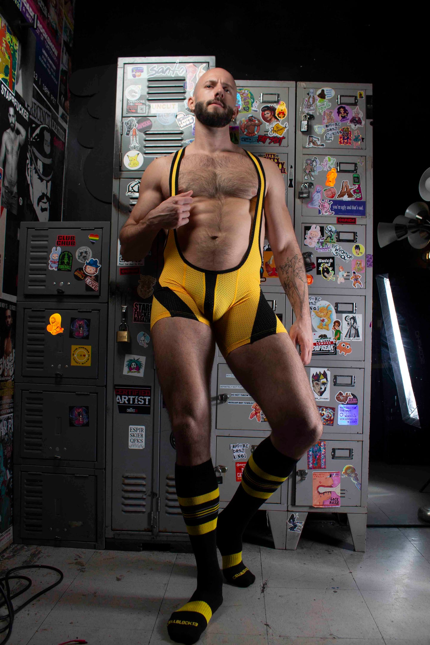 Cellblock 13 Starter Mesh Zipper Singlet