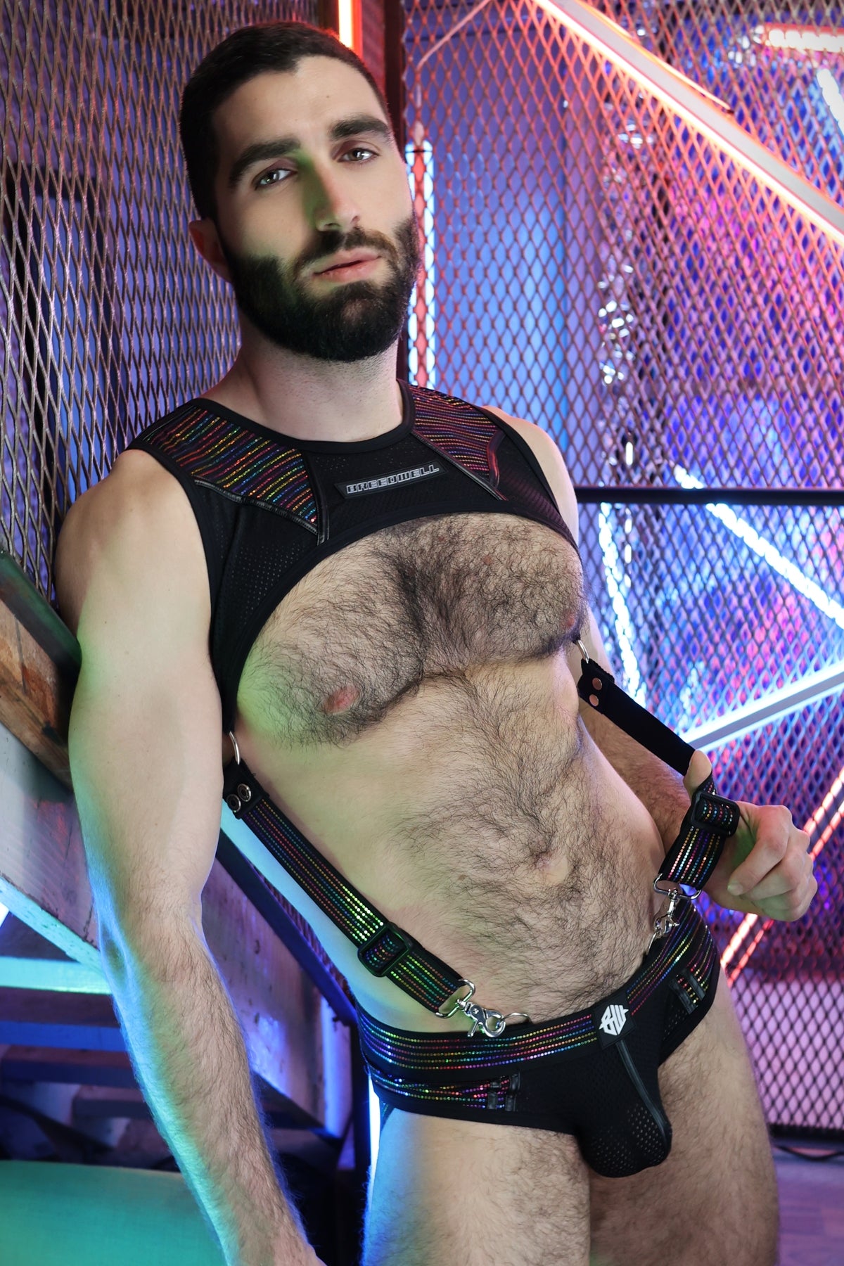 Breedwell Icon Pride Tank Harness (no underwear)