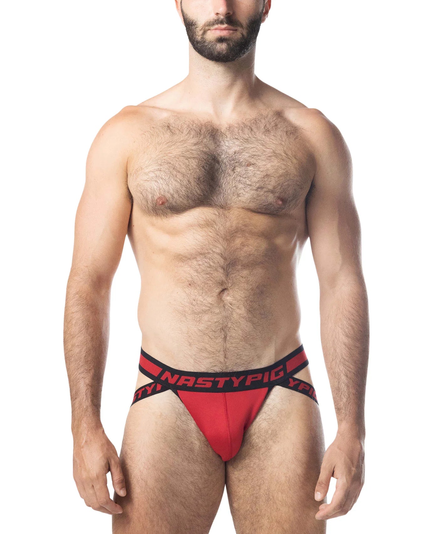 Nasty Pig Ignite Jockstrap in Black/Red