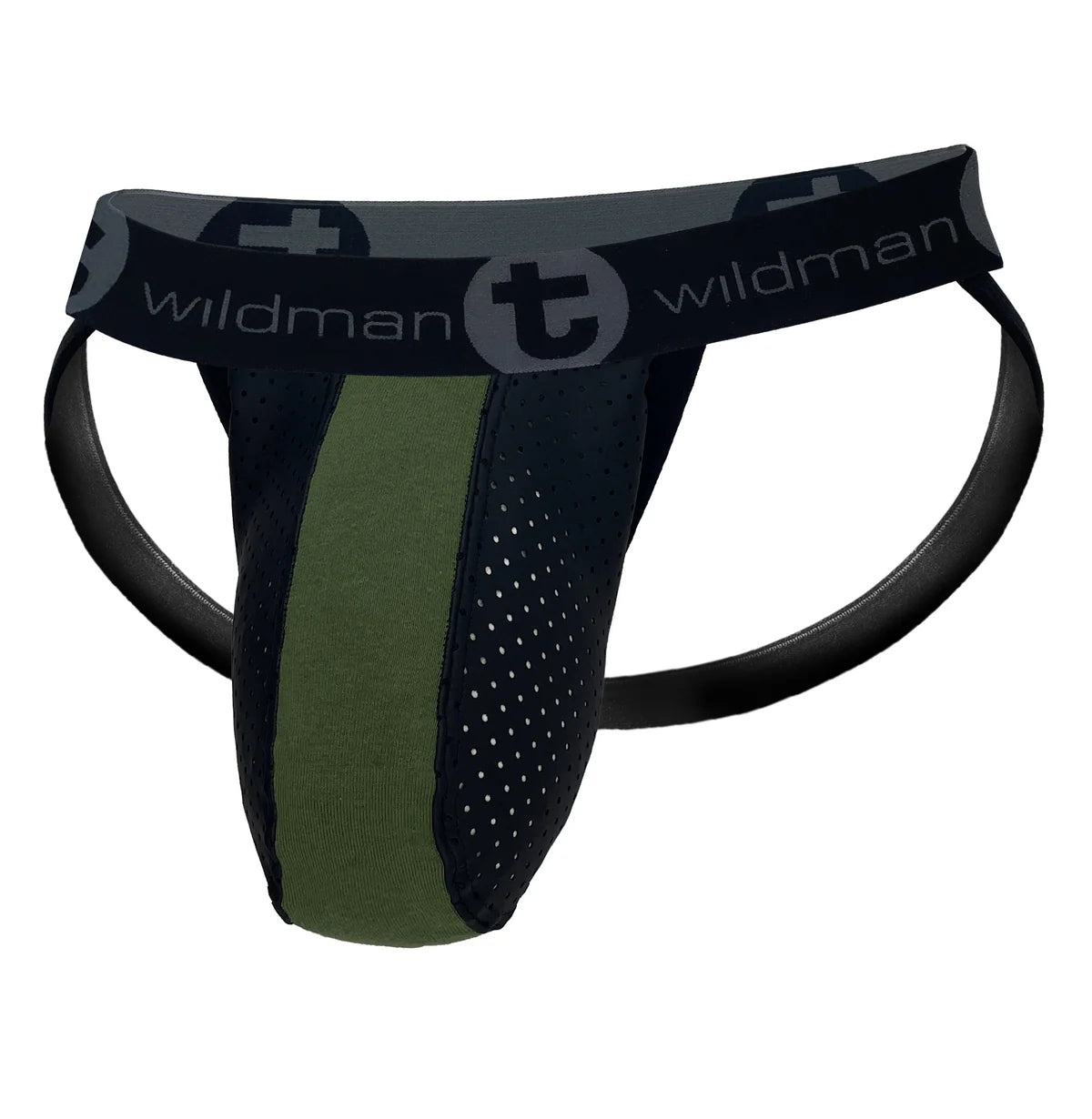 WildmanT Big Boy Pouch Rubber/Cotton Jockstrap