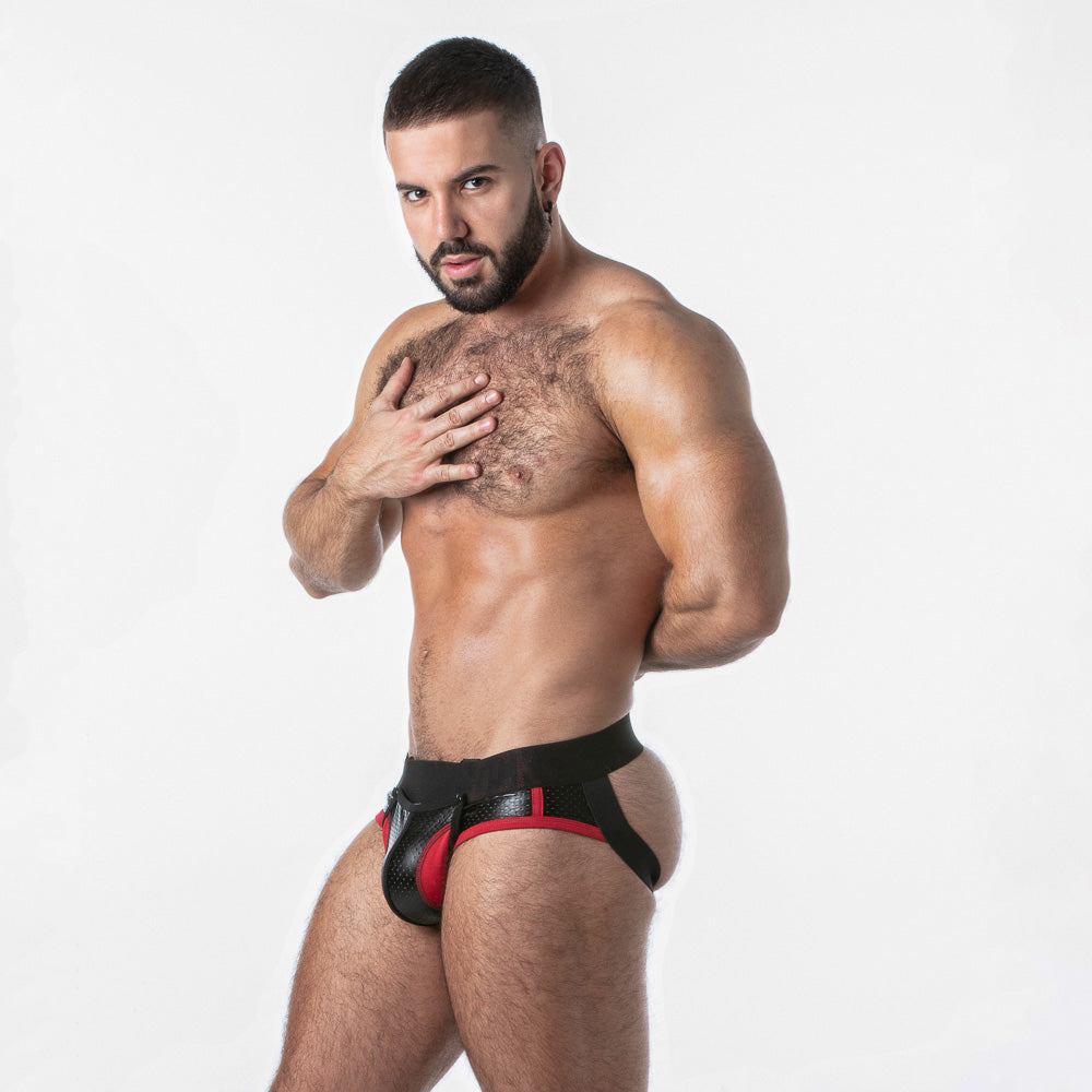 Locker Gear Punch Hole Jock Brief LK0126