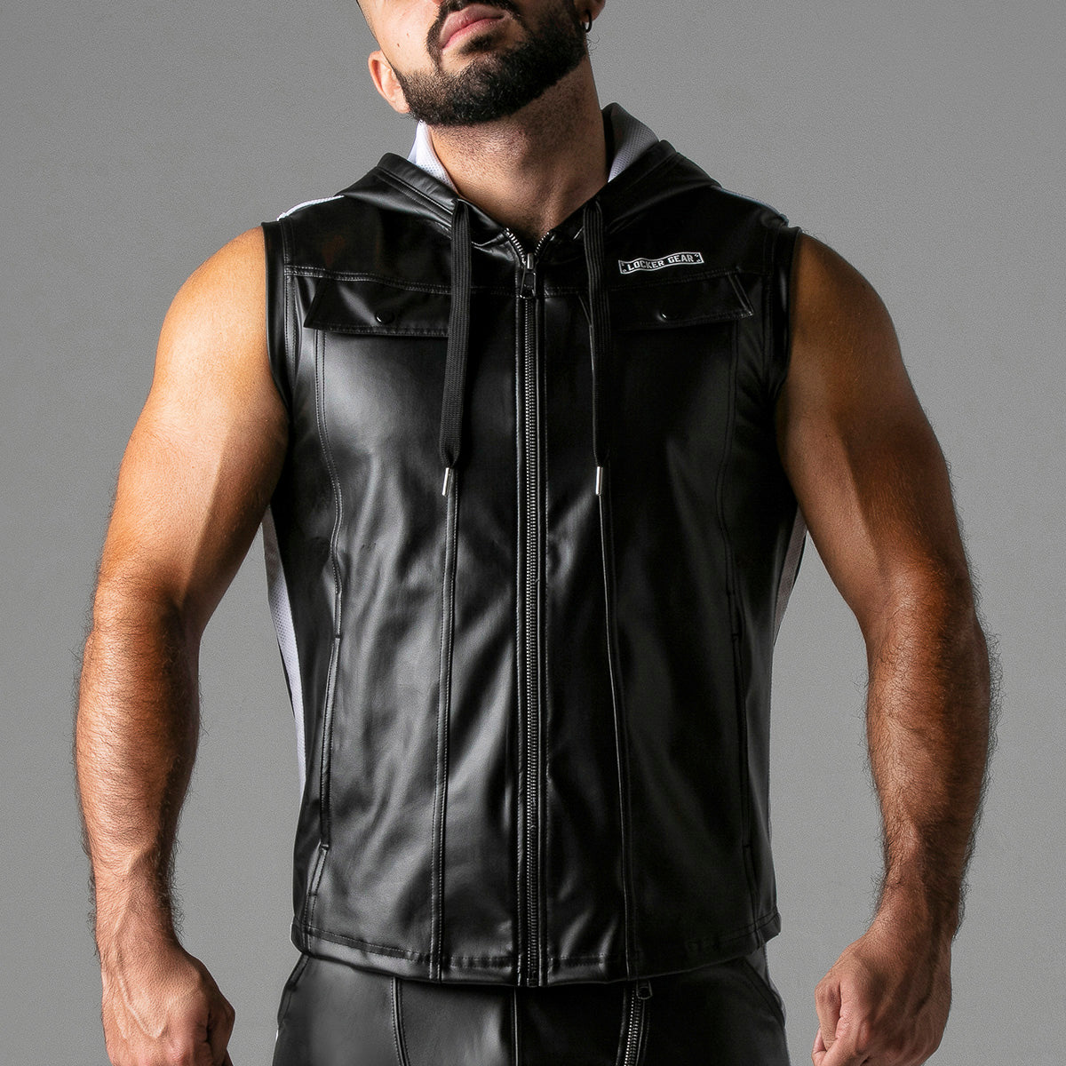 Locker Gear Massive Rude Leatherette Hoody
