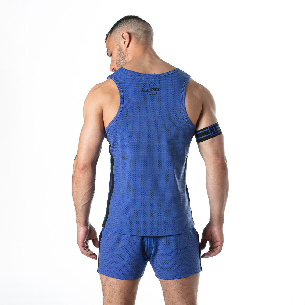 Locker Gear Sport Mesh Tank Top with Arm Band