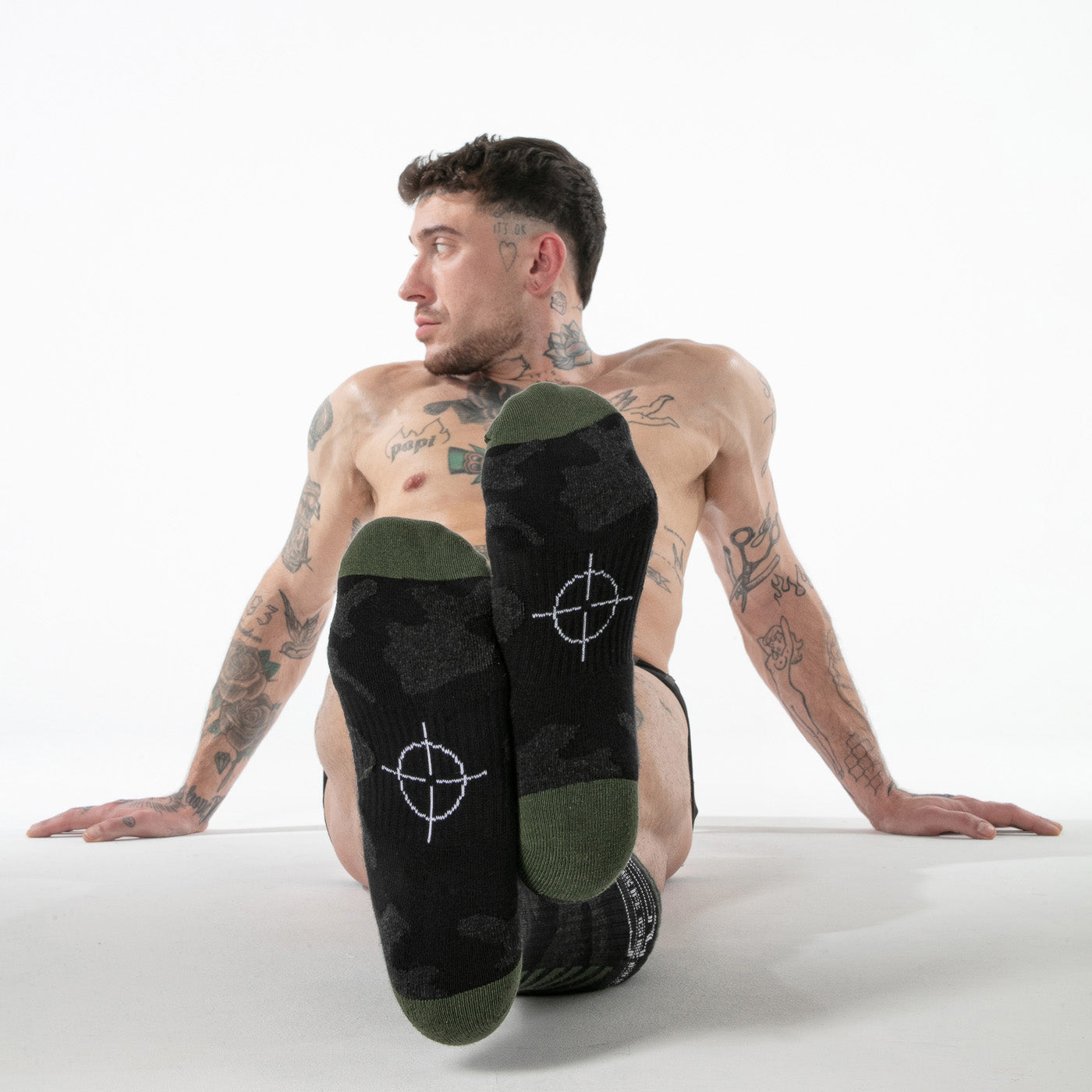 Locker Gear Full Military Knee High Socks