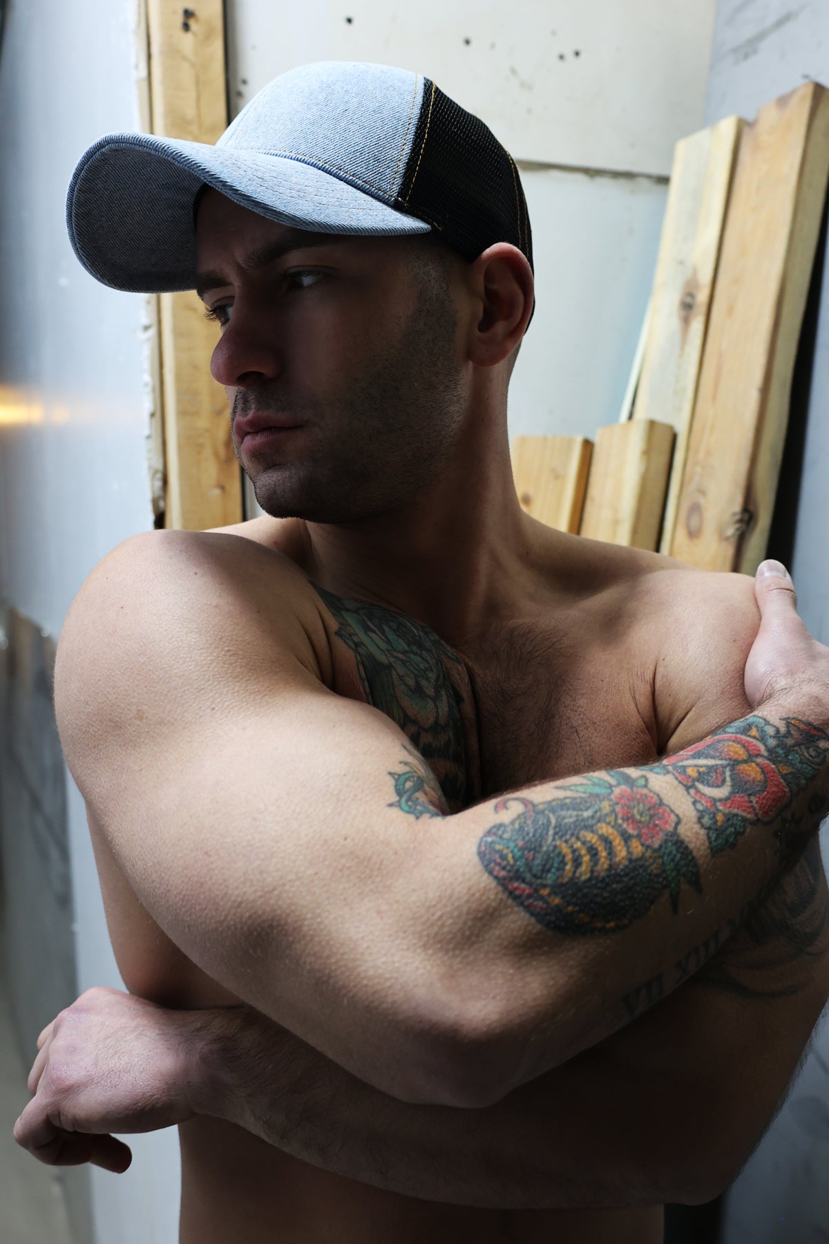 Breedwell Loaded Denim Trucker Hat