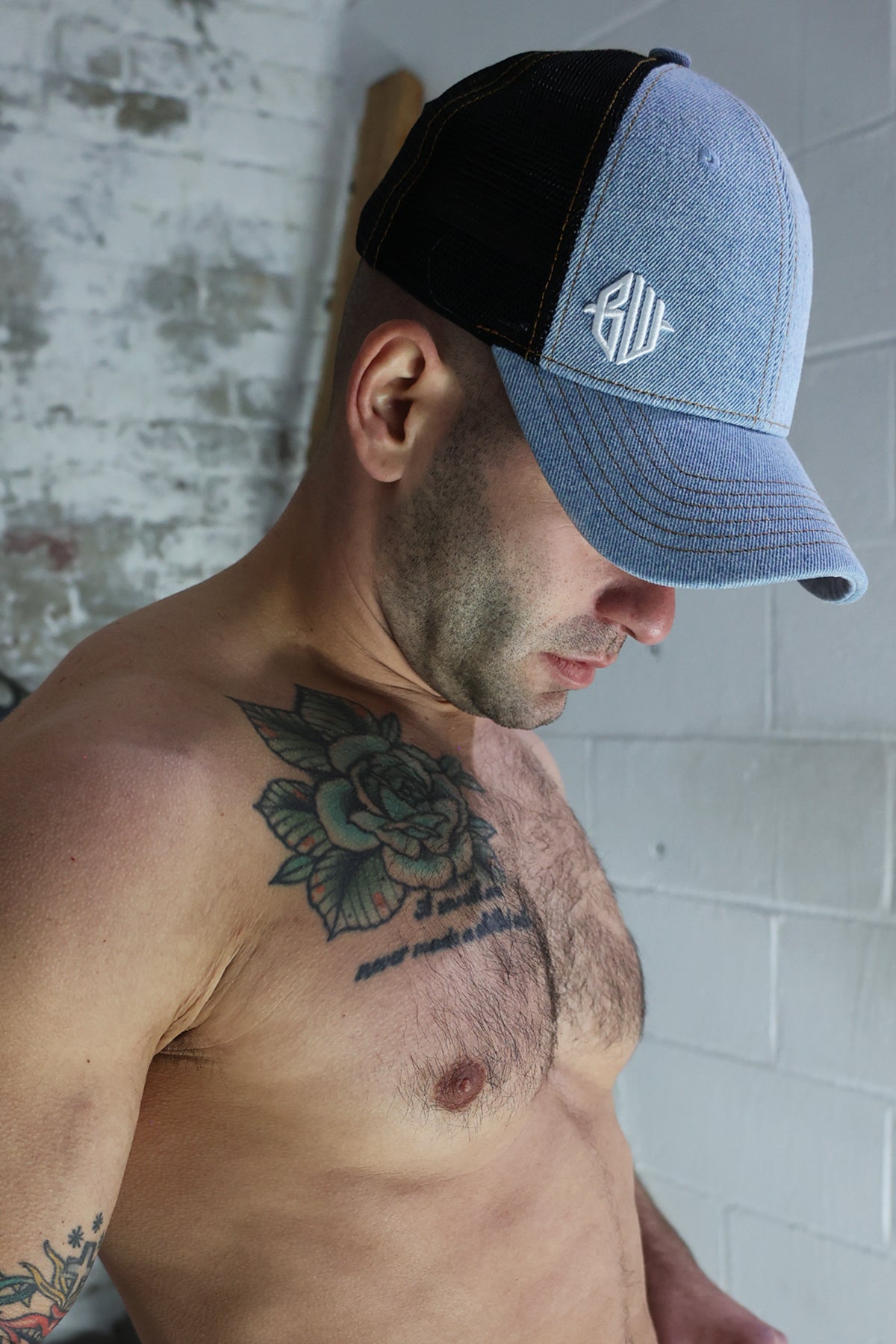 Breedwell Loaded Denim Trucker Hat