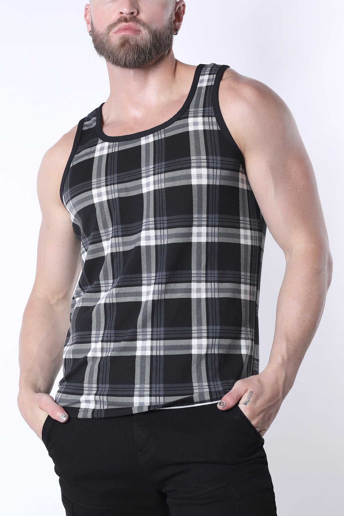 Cellblock 13 Lumber Jacked Tank Top