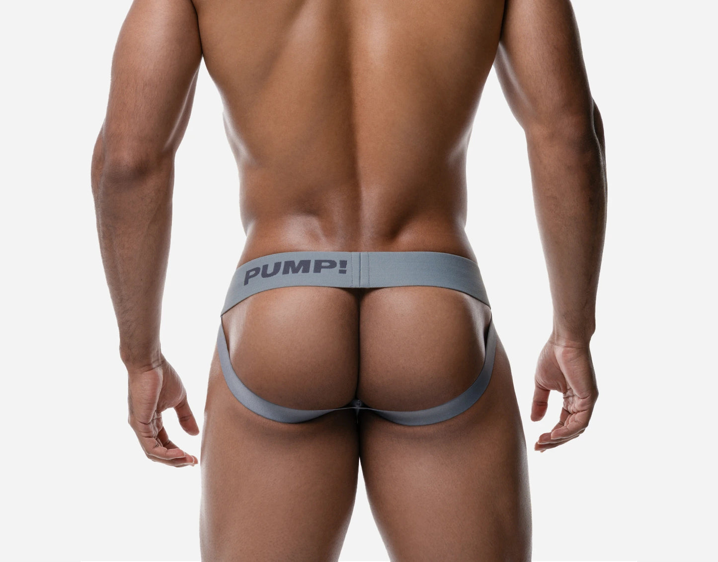 PUMP Gray Classic Jockstrap