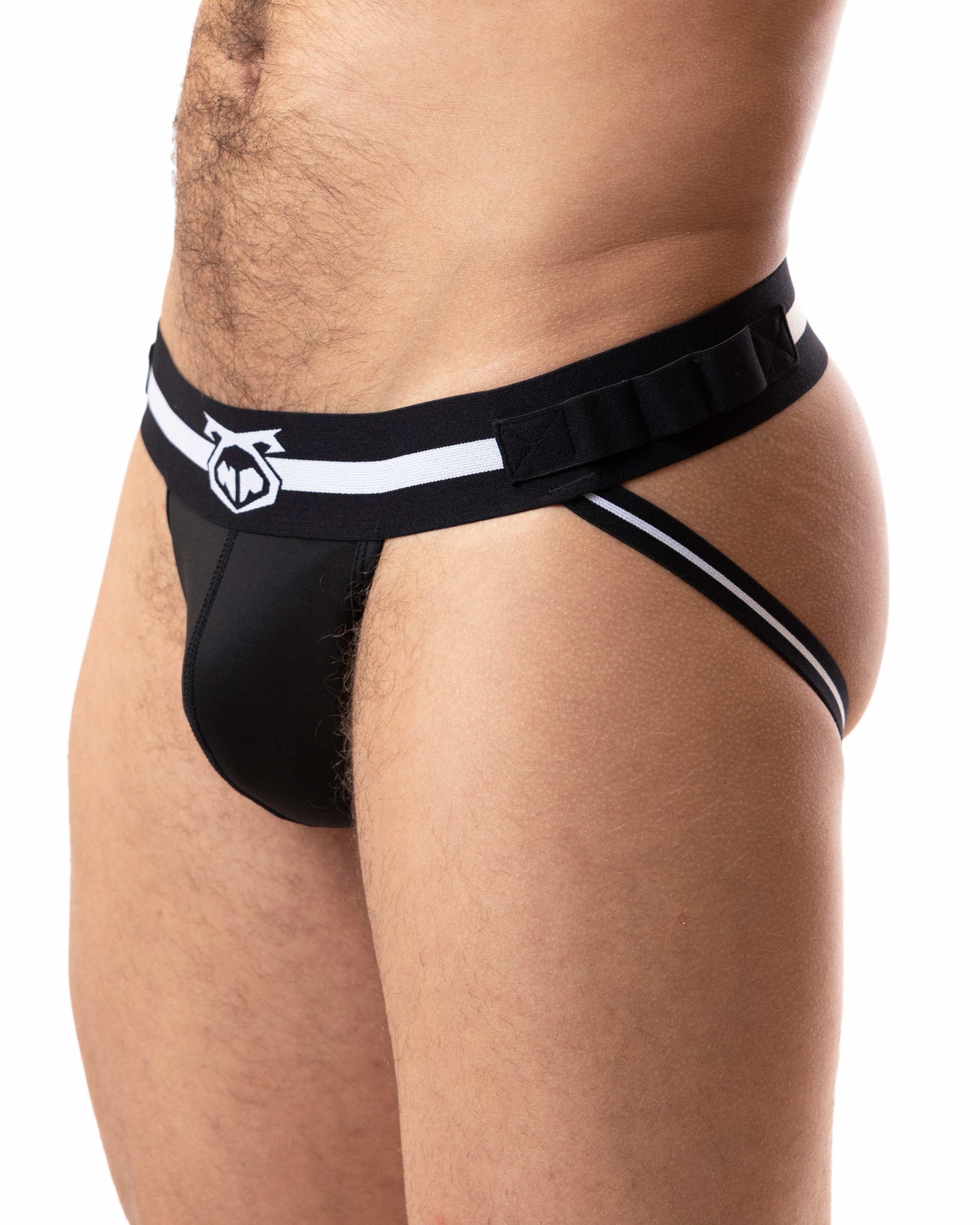 Nasty Pig Varsity Jockstrap in Black