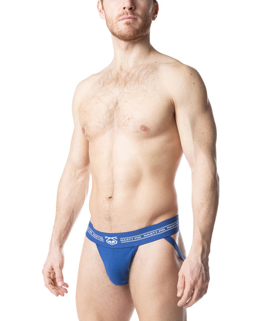 Nasty Pig Core Jockstrap in Quartz Blue/White