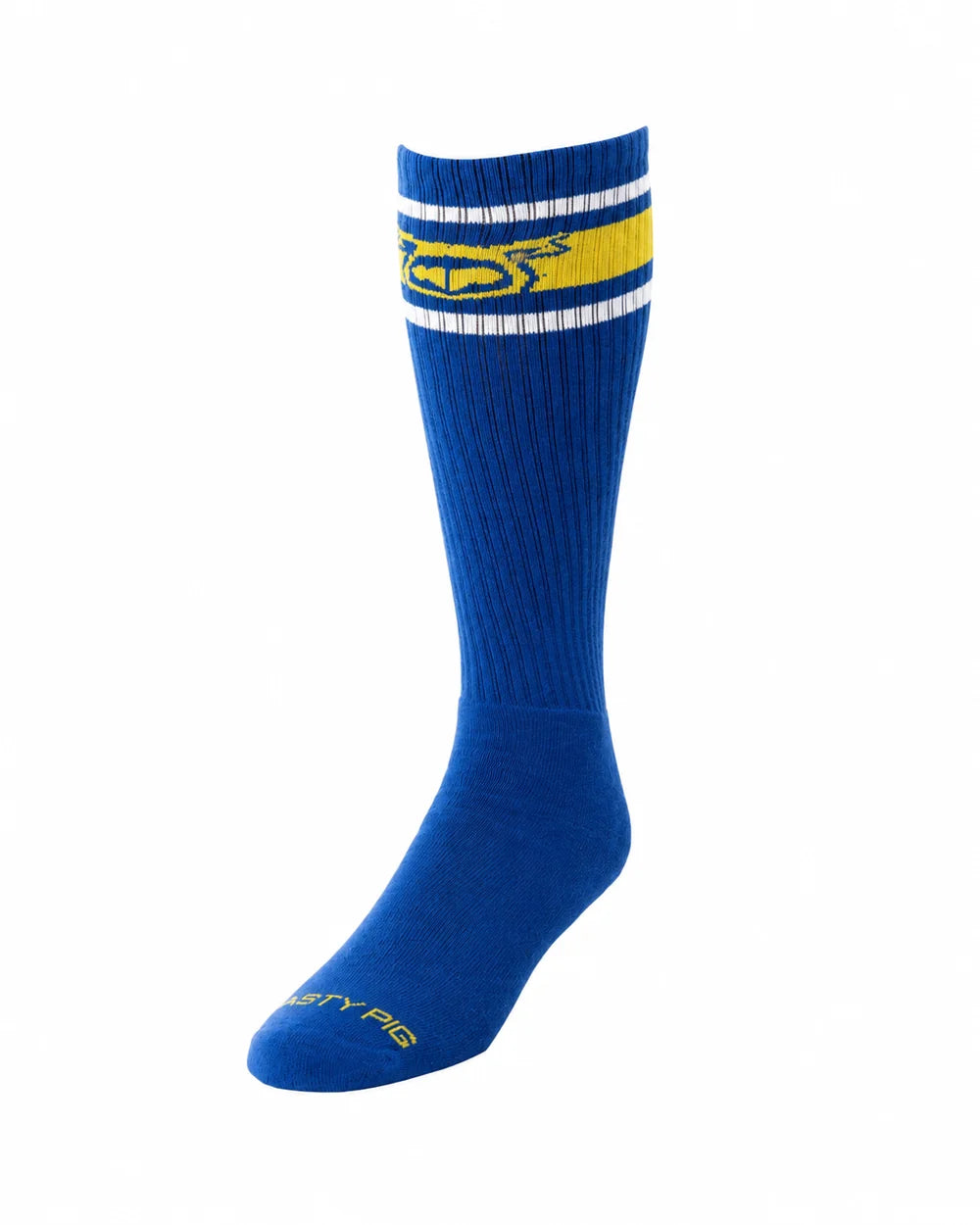 Nasty Pig Hook'd Up Sport Sock - Cadet Blue/Golden Rod/White
