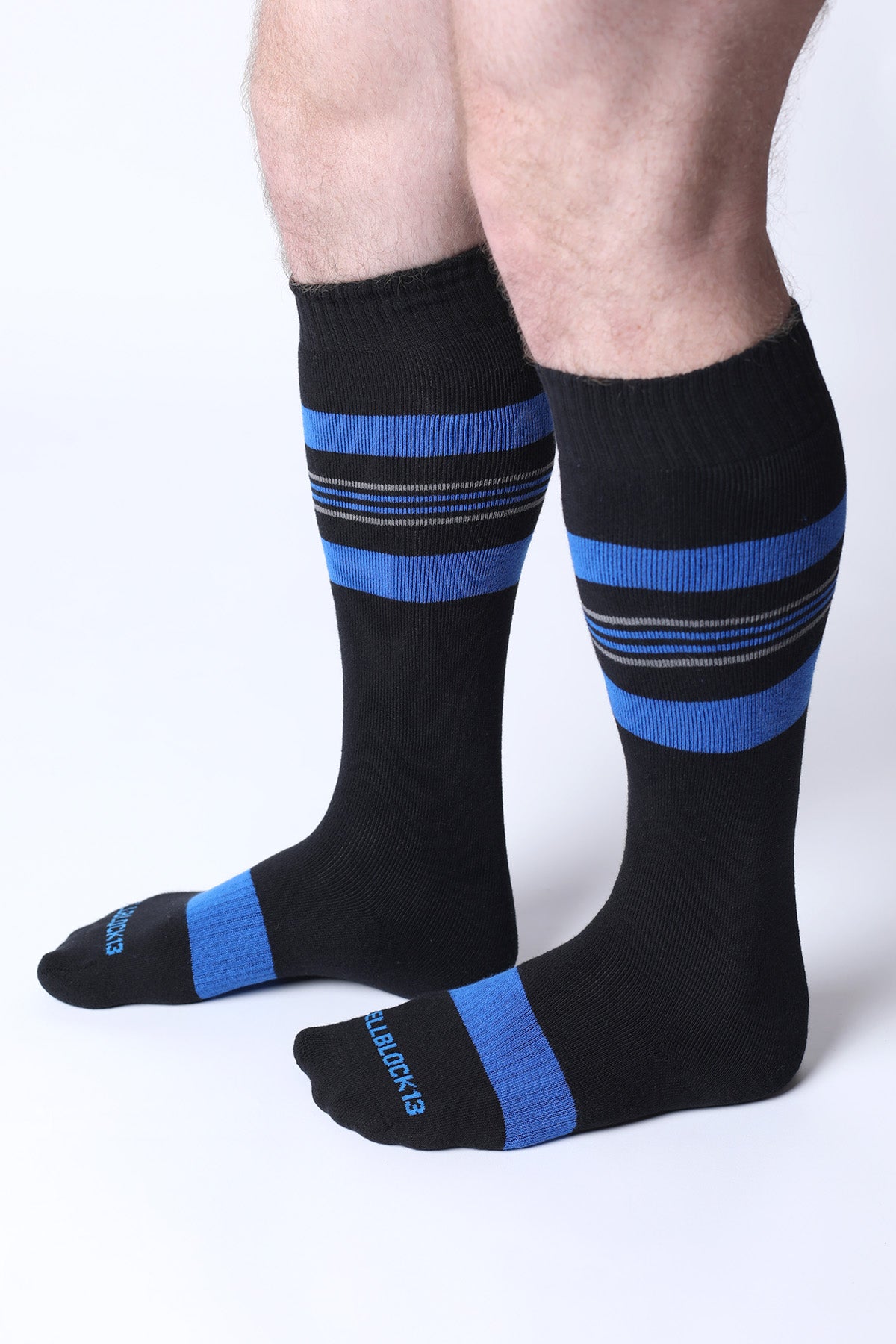 Cellblock 13 Tight End Knee High Shadow Socks