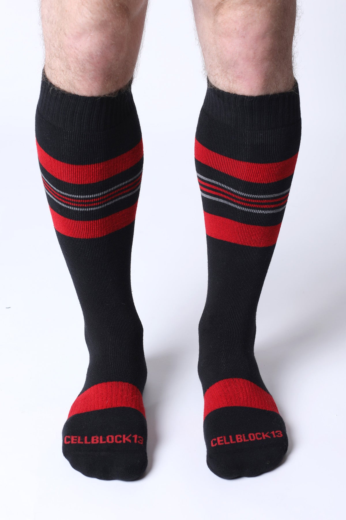 Cellblock 13 Tight End Knee High Shadow Socks