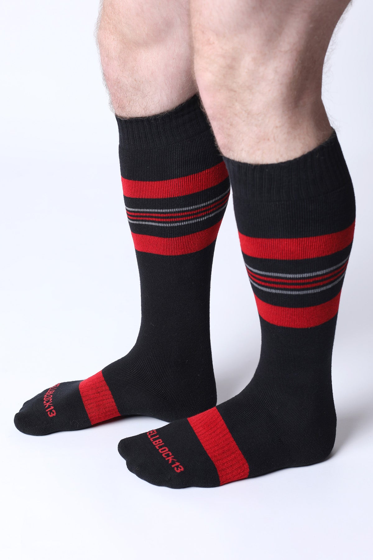 Cellblock 13 Tight End Knee High Shadow Socks