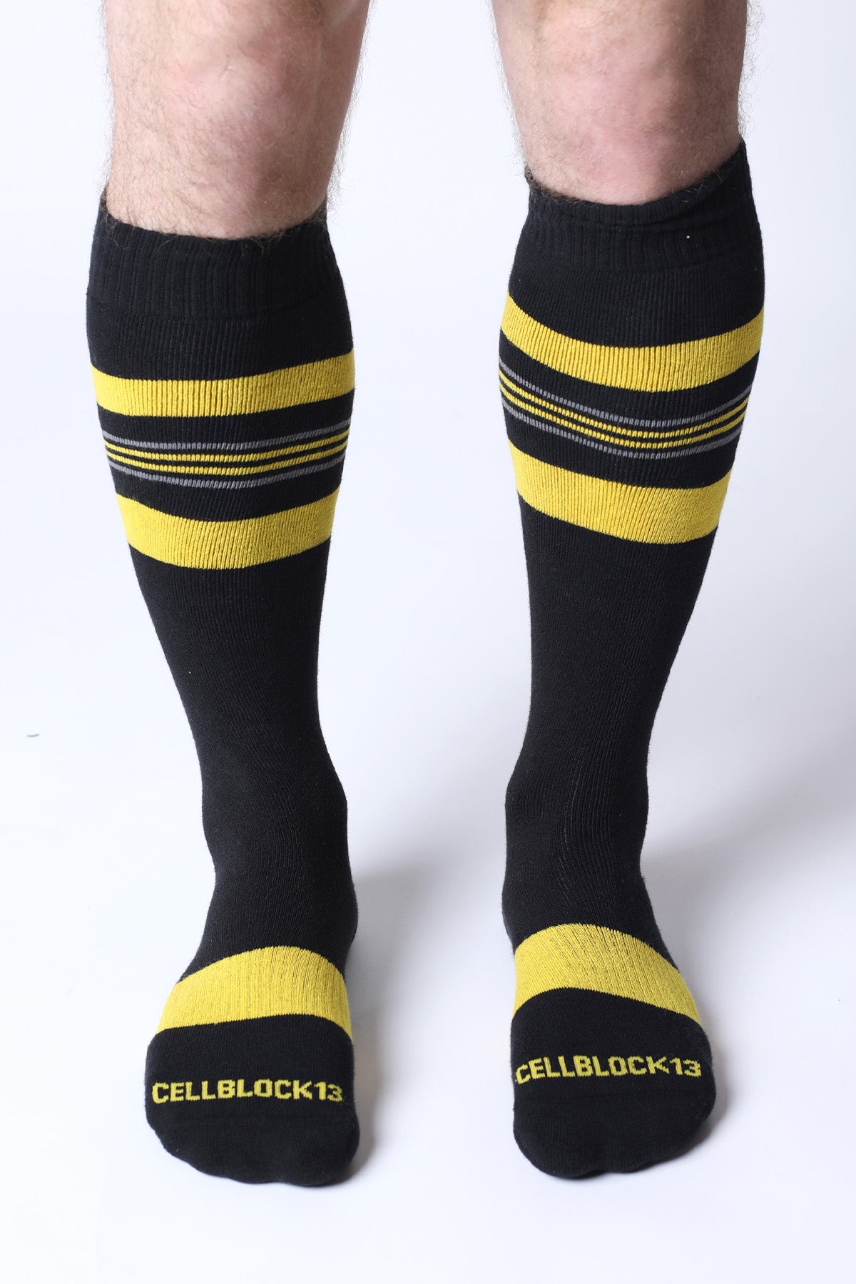 Cellblock 13 Tight End Knee High Shadow Socks