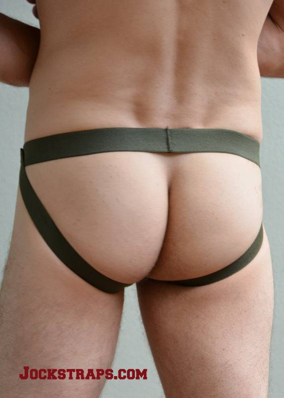 ActiveMan Swimmer Jockstrap with 1 1/4 Inch Waistband Activeman