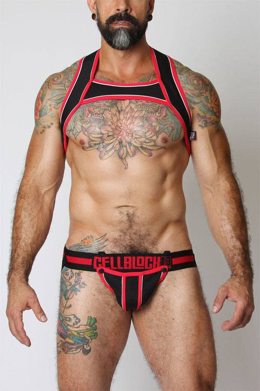 CellBlock 13 Sentinel Jockstrap With Jock Armour - Jockstraps.com