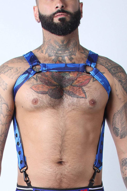 CellBlock Camo Cadet Neoprene Harness - Jockstraps.com