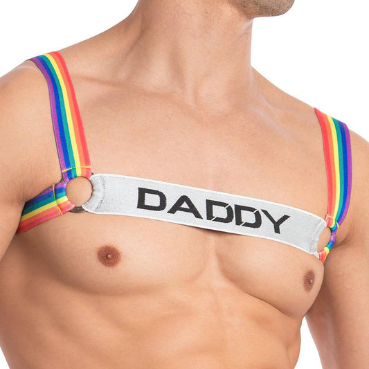 Daddy Striped Harness - Jockstraps.com