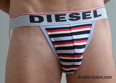 Diesel Striped Jockstrap Diesel