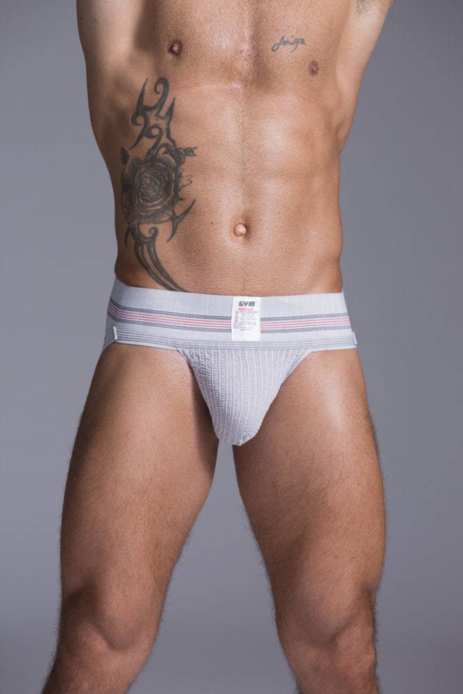 GYM Old School 2.0 Jockstrap with 3" Waistband (1-Pack) - Jockstraps.com