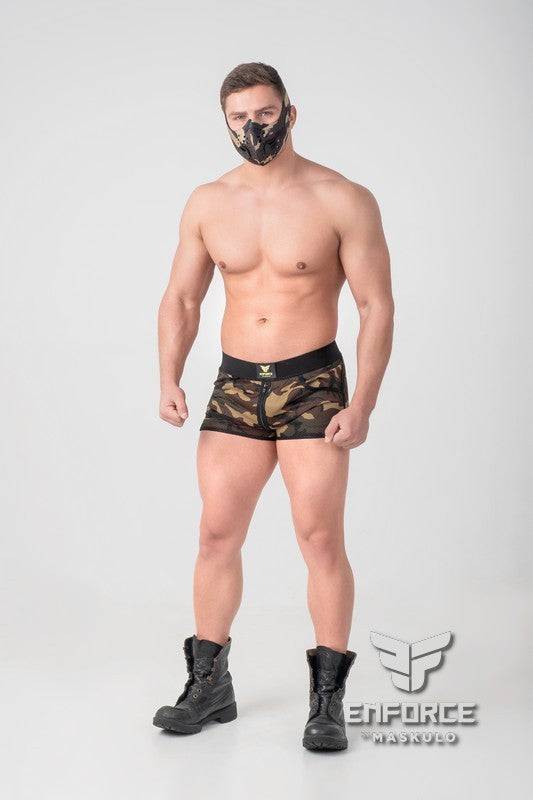 Maskulo Enforce Camo Mask - Jockstraps.com