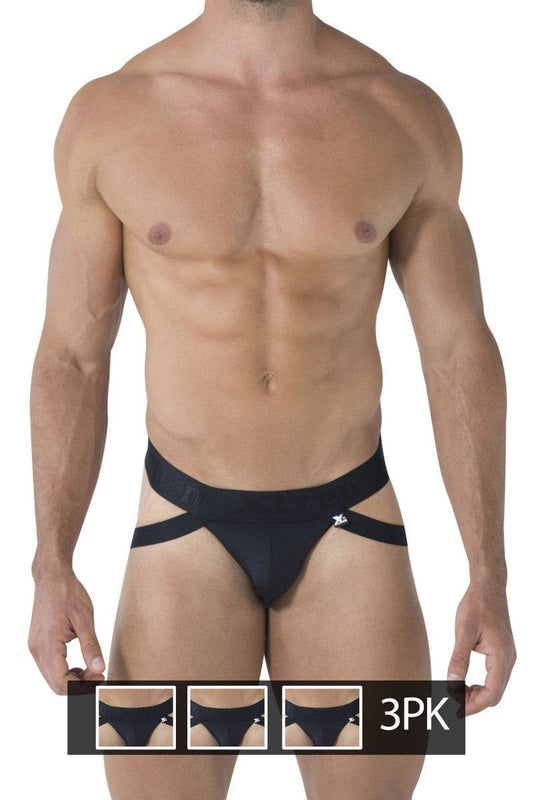 Xtremen 3-Pack Double-Strap Jockstraps - Jockstraps.com