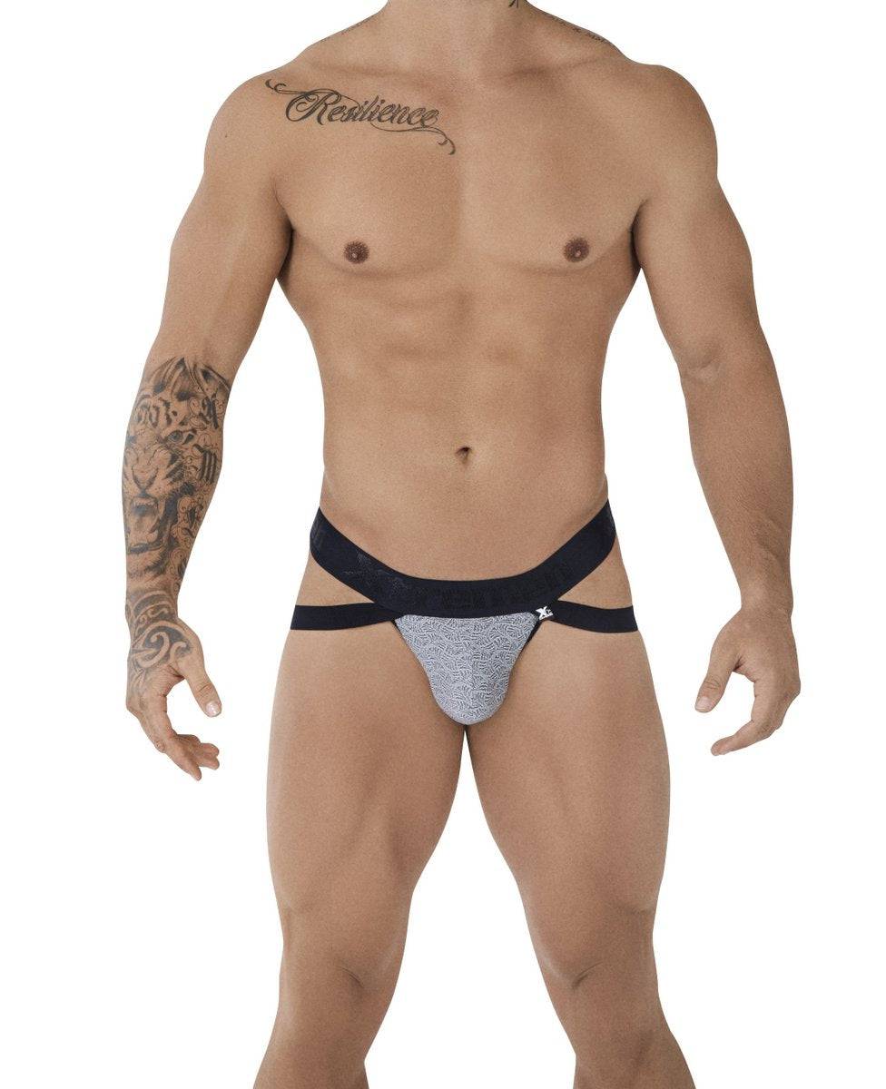 Xtremen 91085 Microfiber Jacquard Jockstrap - Jockstraps.com