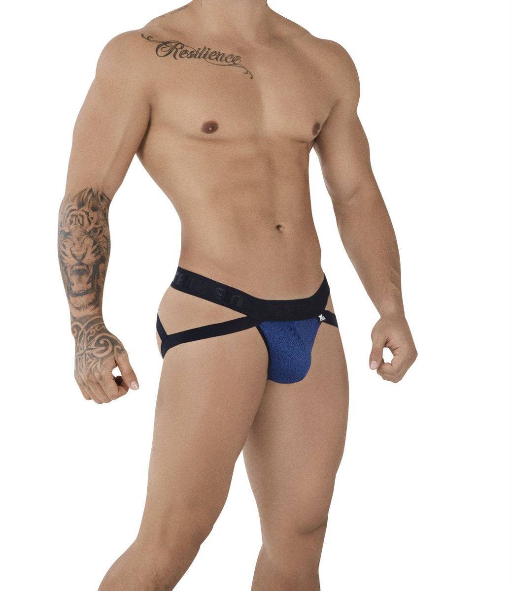 Xtremen 91085 Microfiber Jacquard Jockstrap - Jockstraps.com