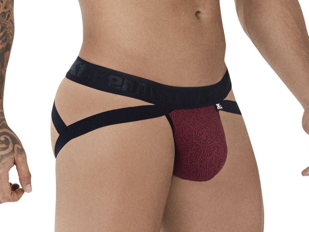 Xtremen 91085 Microfiber Jacquard Jockstrap - Jockstraps.com